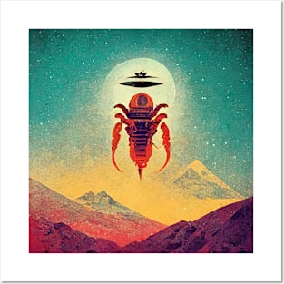 Space Predator Posters and Art